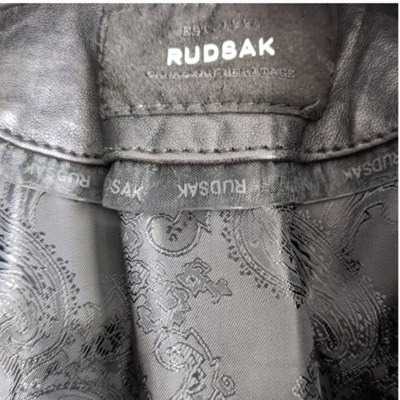 Rudsak Men's Moto Leather Jacket - Picture 10 of 16